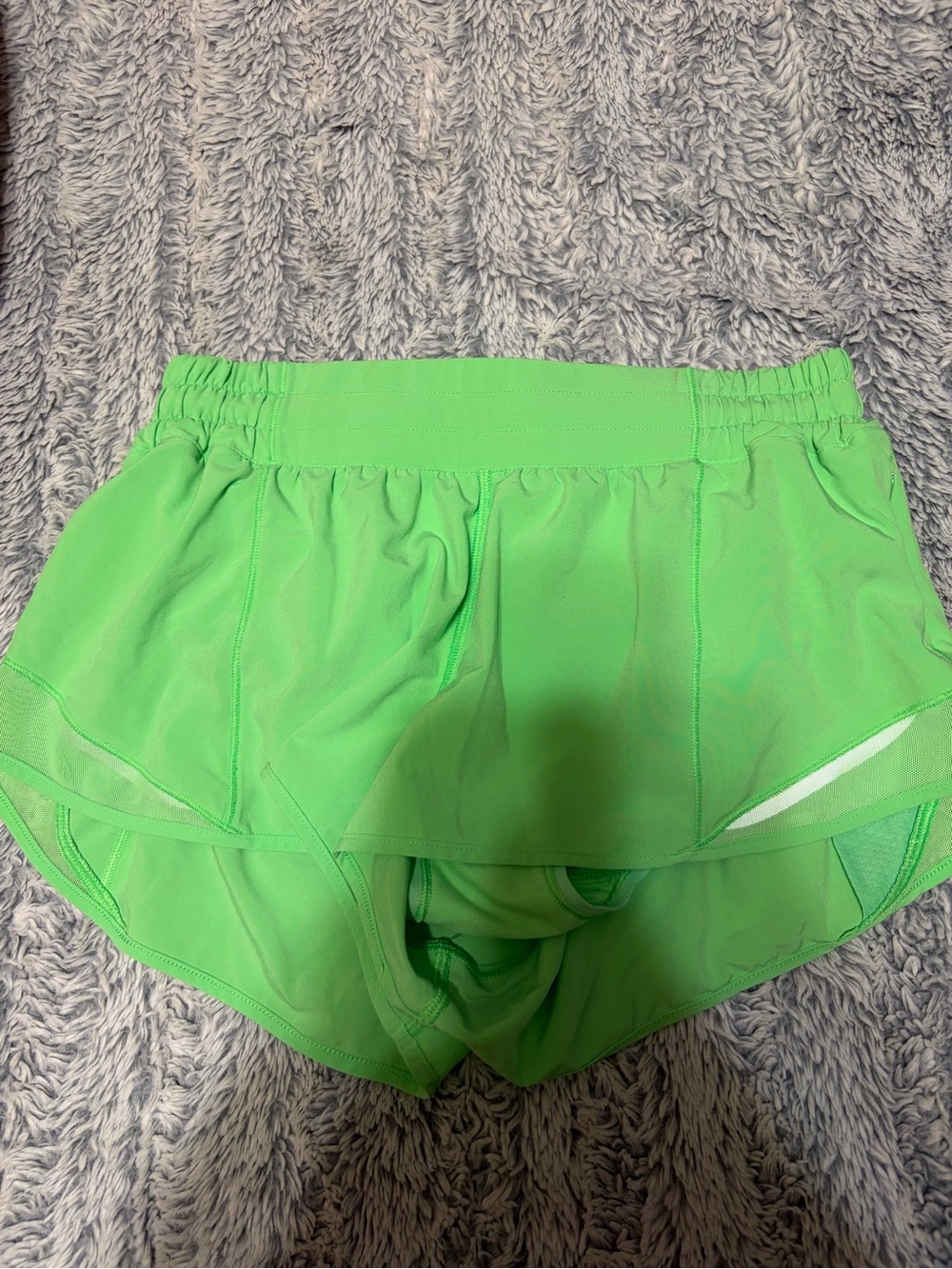 lululemon athletica Neon Green Women's Athletic Shorts